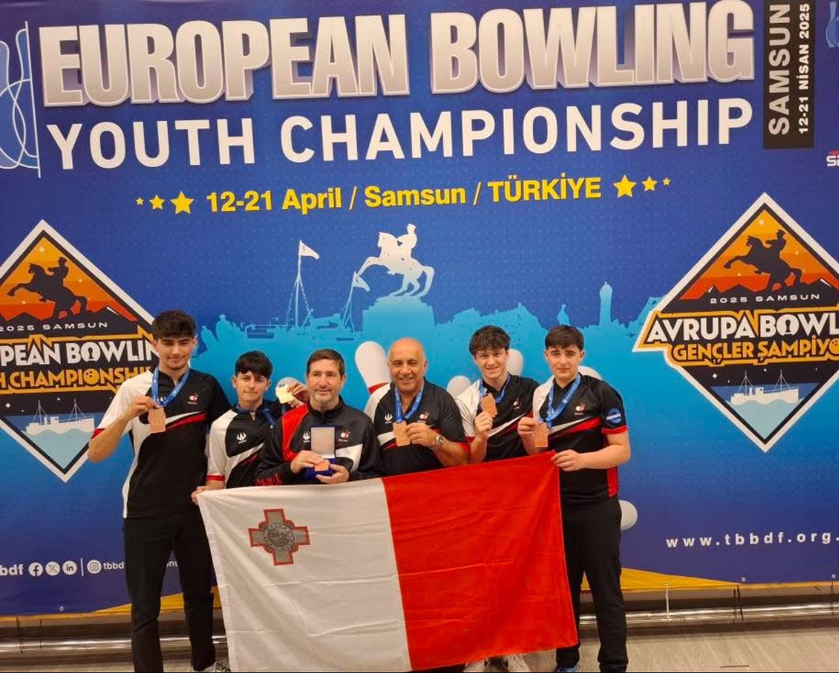 Bowling: Team Malta Takes Bronze  at the European Youth Championships in Turkey