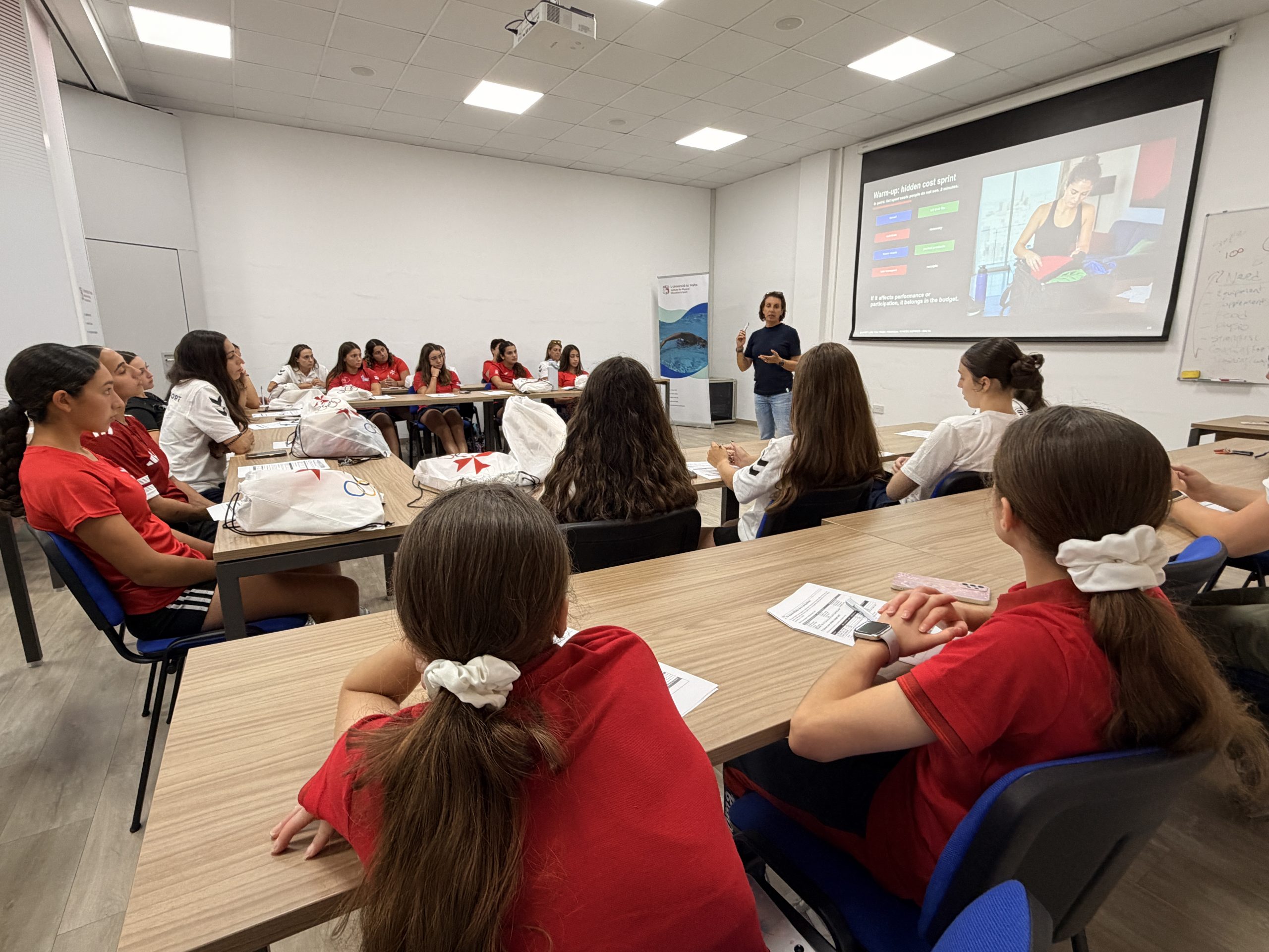 Maltese Olympic Committee Hosts Financial Literacy Seminar for Passing the Torch Mentorship Programme participants