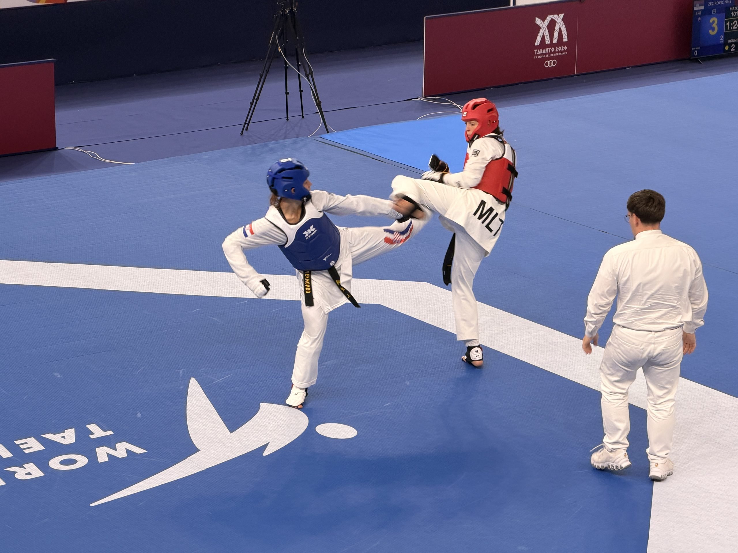 Resilience and Near Misses Mark Malta’s Day 2 at the Mediterranean Games