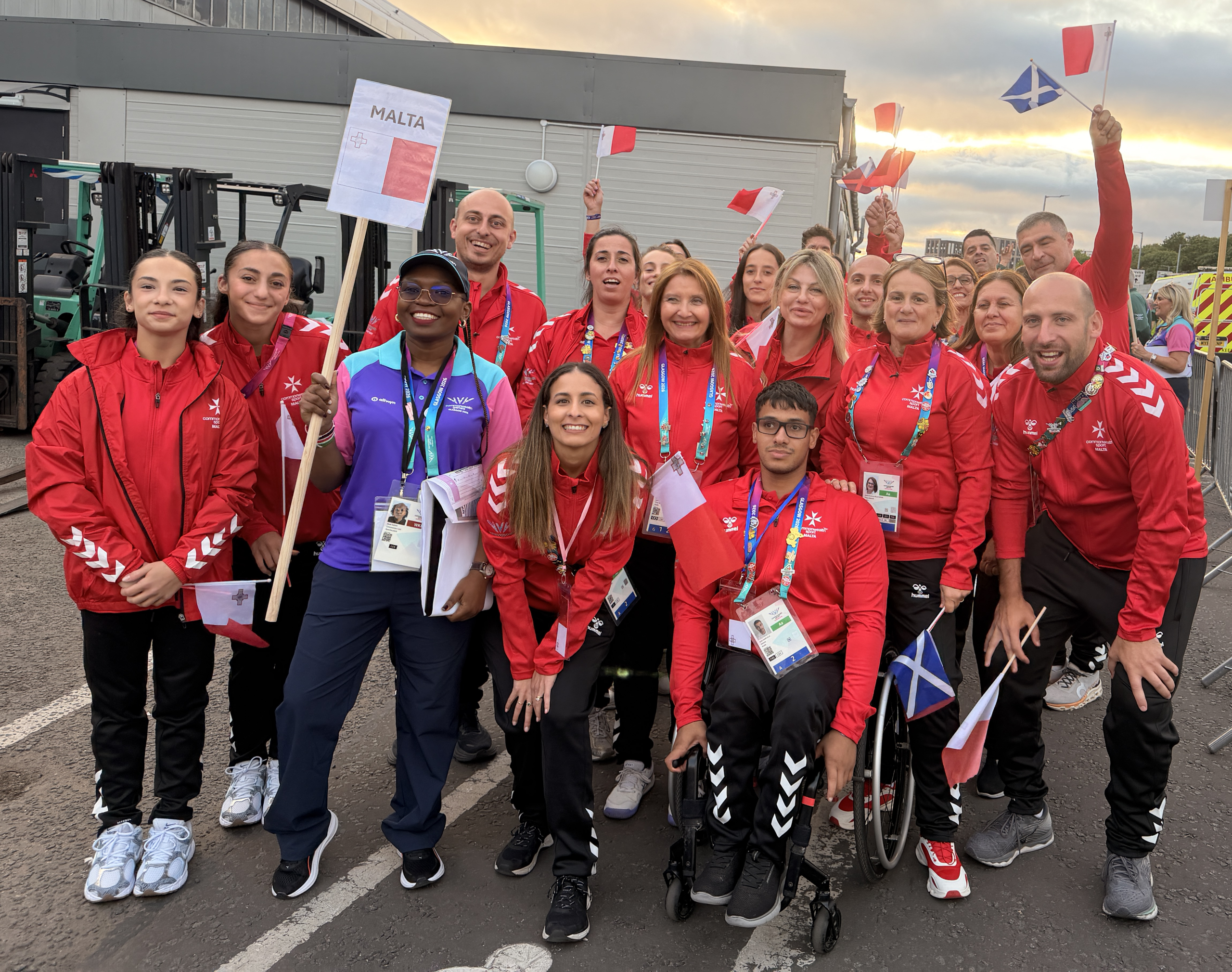 Commonwealth Games Glasgow 2026: Team Malta: Day One in Glasgow